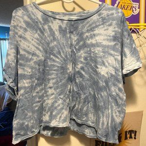 American Eagle Tie-Dye Dolman T-Shirt Sz L